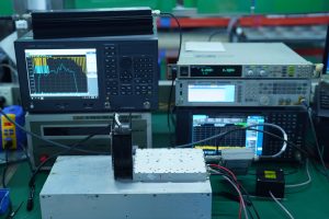 Factory RF PA test platform used to build a traceable RF PA test report evidence chain across VNA, power, spectrum, and shipment records