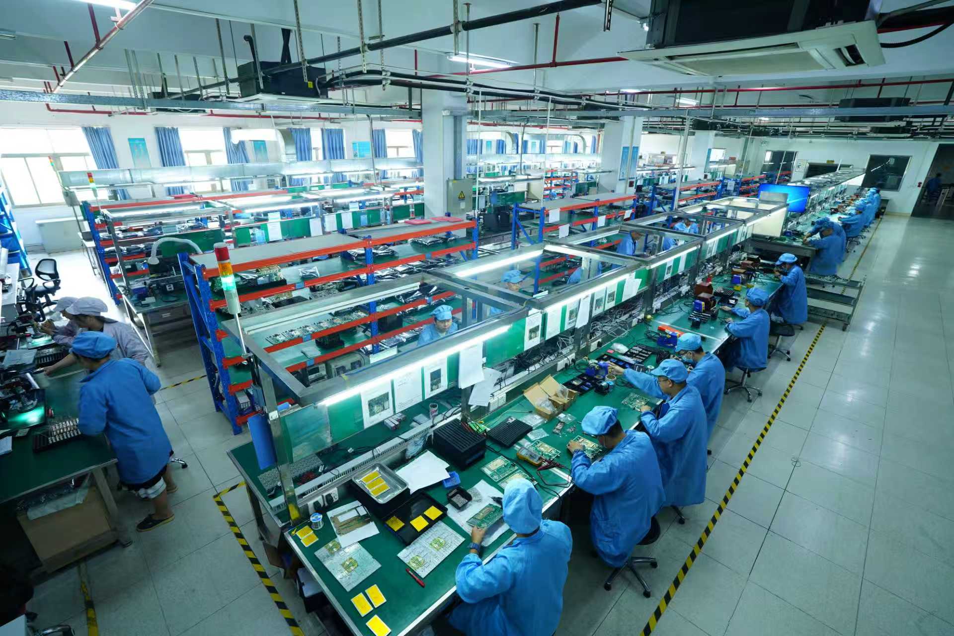 High-capacity SMT production line for C-UAS modules
