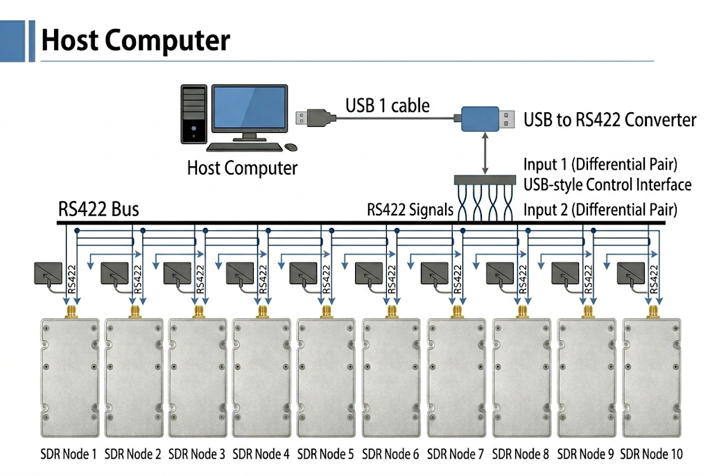 RF Cascade Infrastructure Diagram