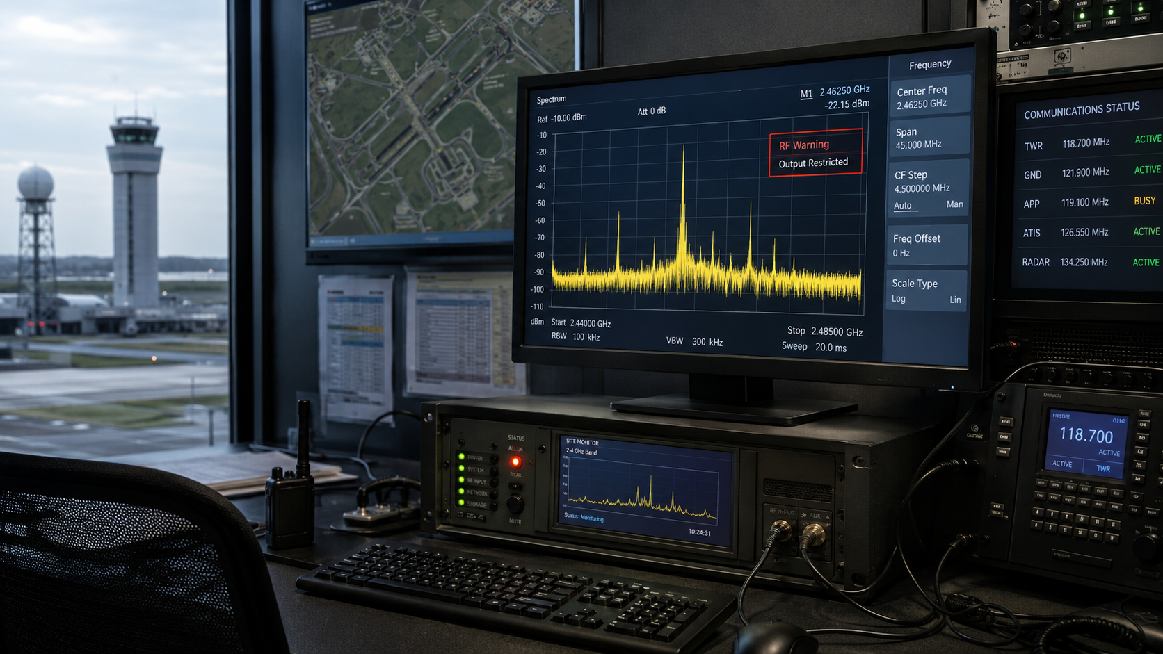 Airport Communication Interference