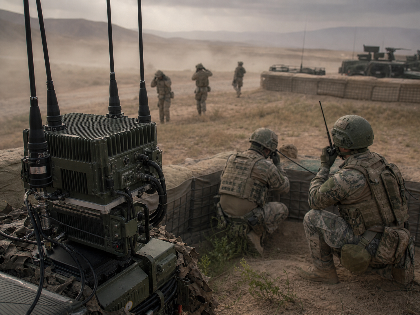 Tactical Communication Jamming