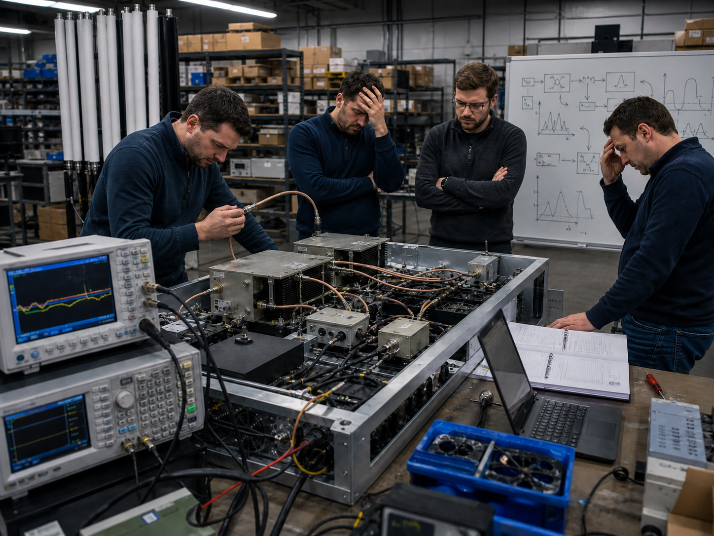 No Real RF Debugging Capability