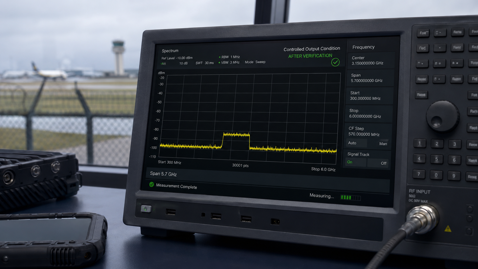 Clean RF Spectrum