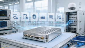 RF Power Amplifier Supplier Stability evidence chain linking approved suppliers, Locked BOM, Golden Sample, burn-in, S/N traceability, and test reports.