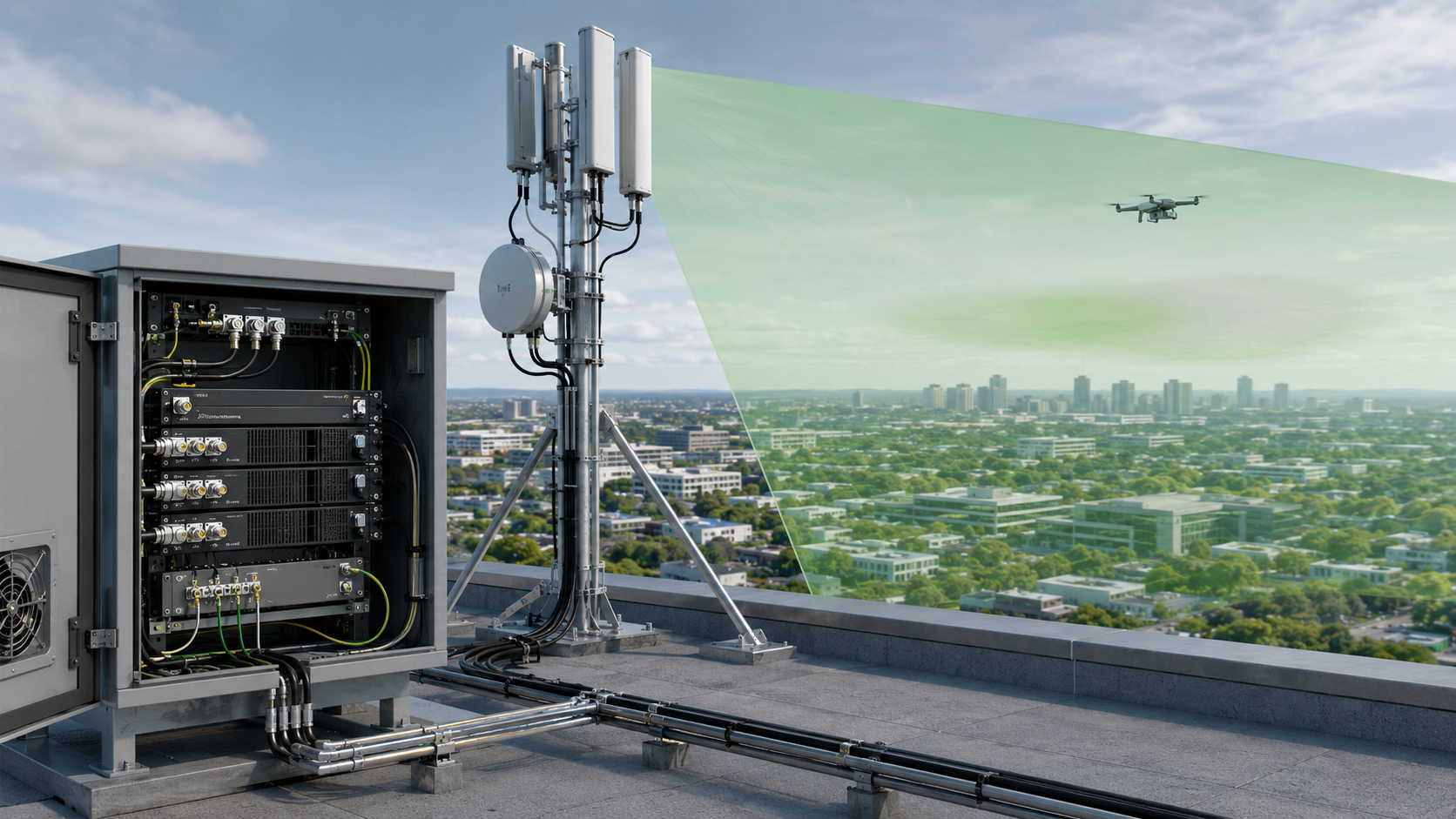 RF Power Amplifier Gain Flatness review for fixed-site antenna coverage and low-altitude security systems