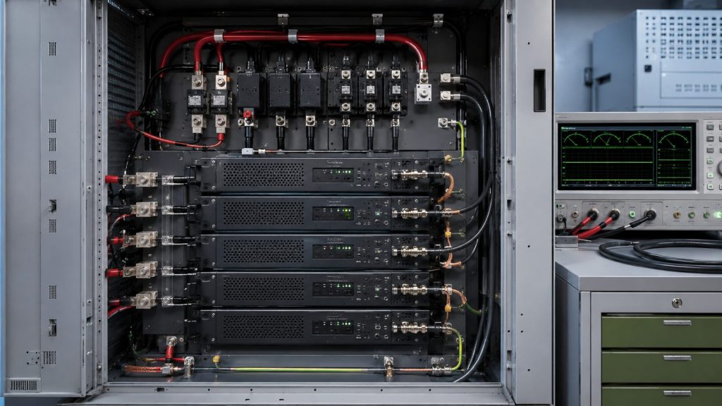 RF Power Amplifier Datasheet supply voltage and current review for full-load output, voltage drop, and multi-module C-UAS power design.