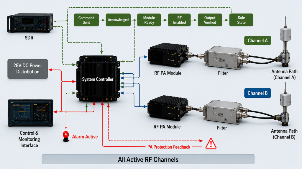 RF PA System Control and Operating Boundary