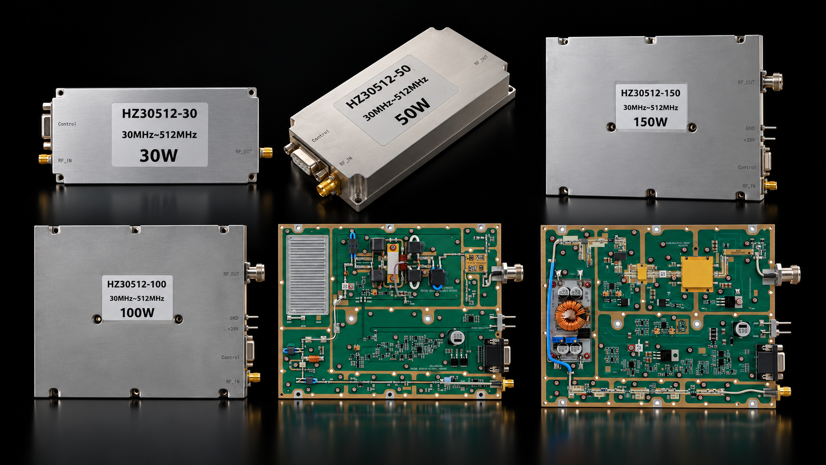30-512mhz rf amplifier series